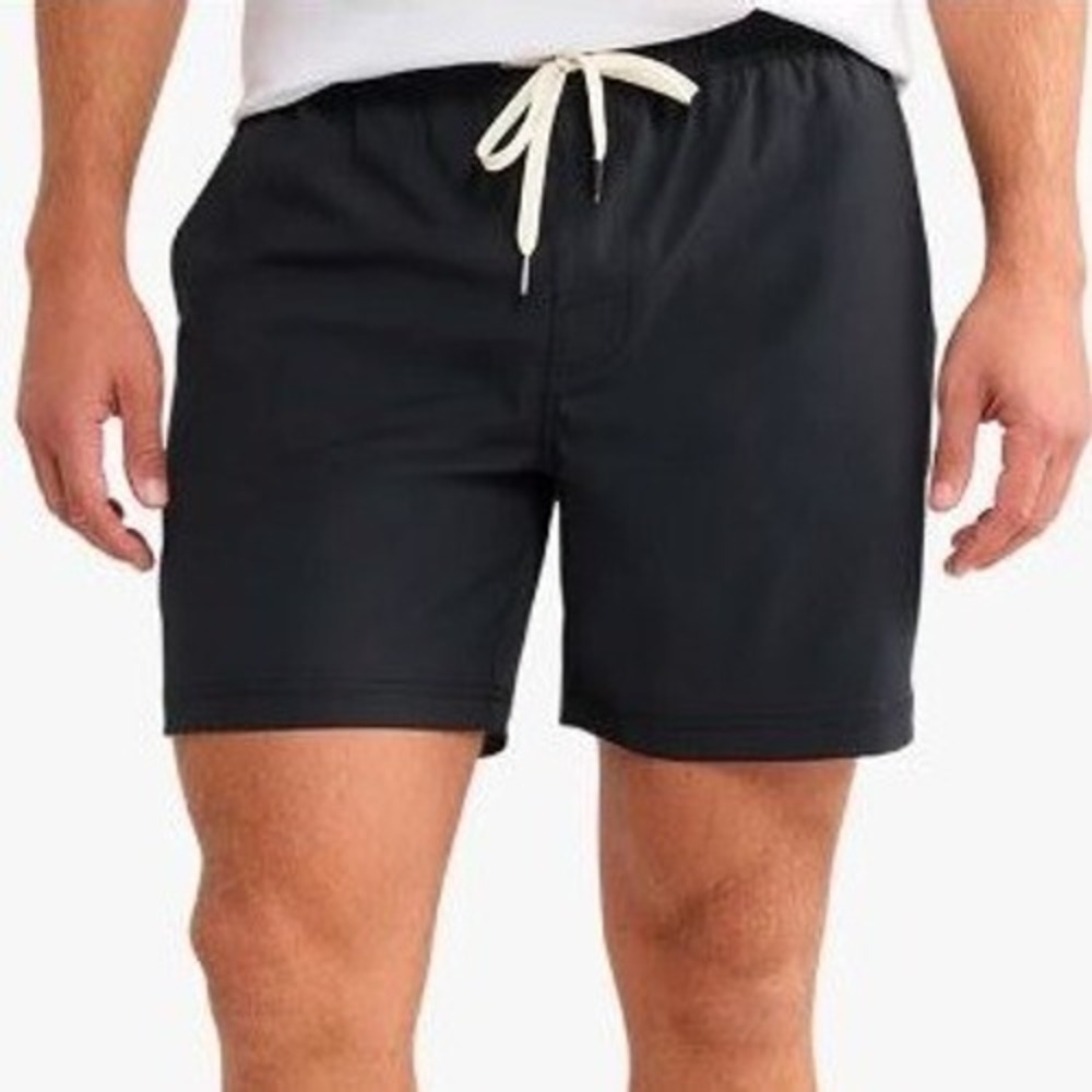 Fair Harbor One Short Size XXL Black Hybrid Athleisure Shorts Lined Quick Dry